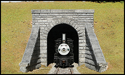 Tunnel Portal Wings and Capstones