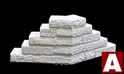 Standard Wall - 45 Degree - Outside Detail