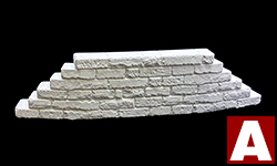 Underpass Abutment - 10 Degree Wings