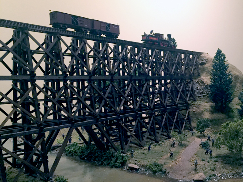 railroad trestle from anderson county south carolina