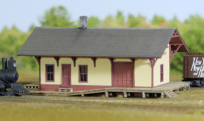 Model of East Longmeadow Station