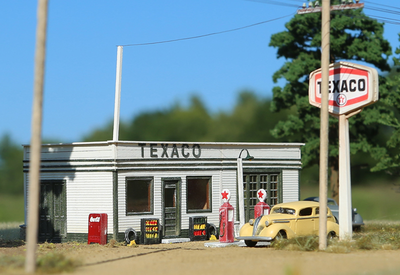 Model of K&D Service Station