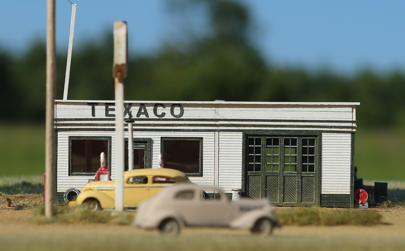 Model of K&D Service Station