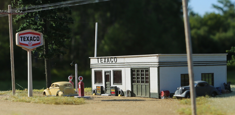 Model of K&D Service Station